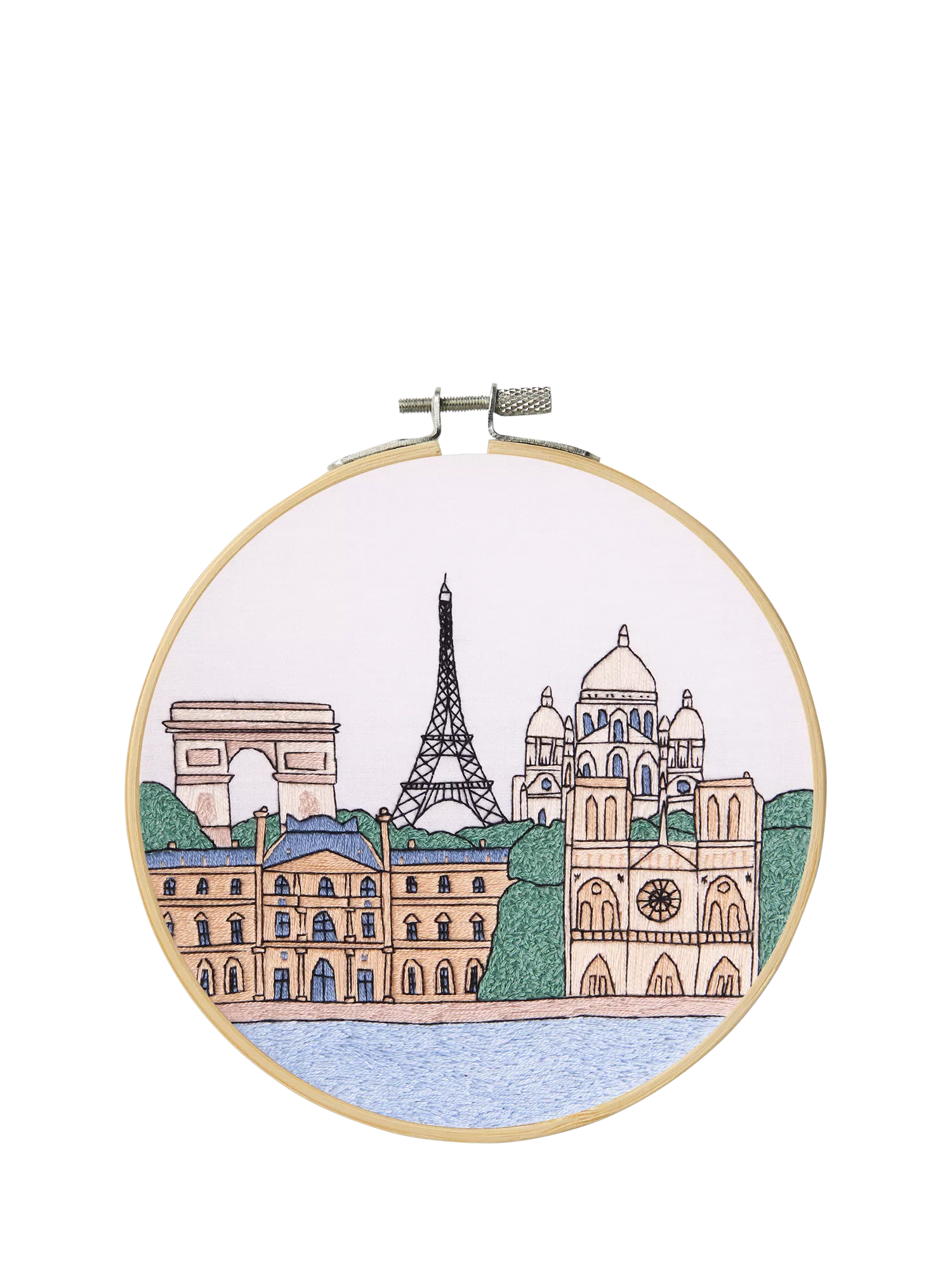 DMC Designer Collection Paris Skyline Embroidery Kit - British product