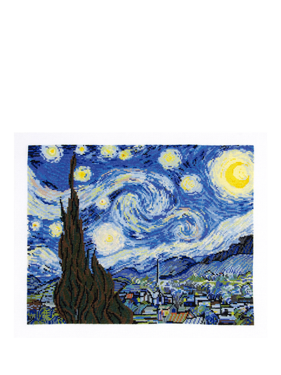 John Lewis DMC Starry Night Korssting Kit 35x28cm- Kjøp online på McGrocer