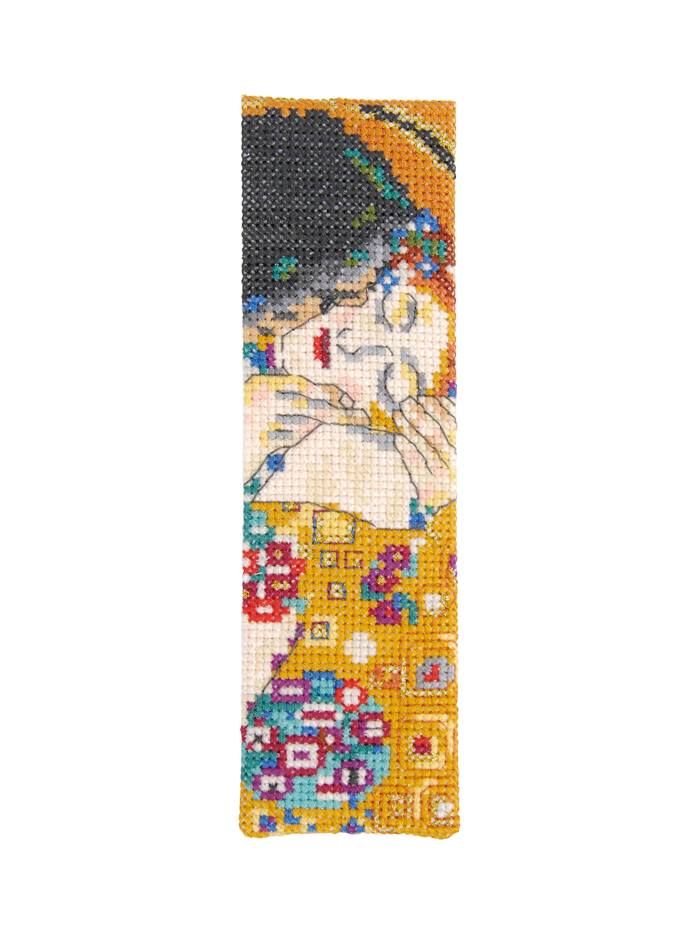 DMC The Kiss cross stitch bookmark kit - British product