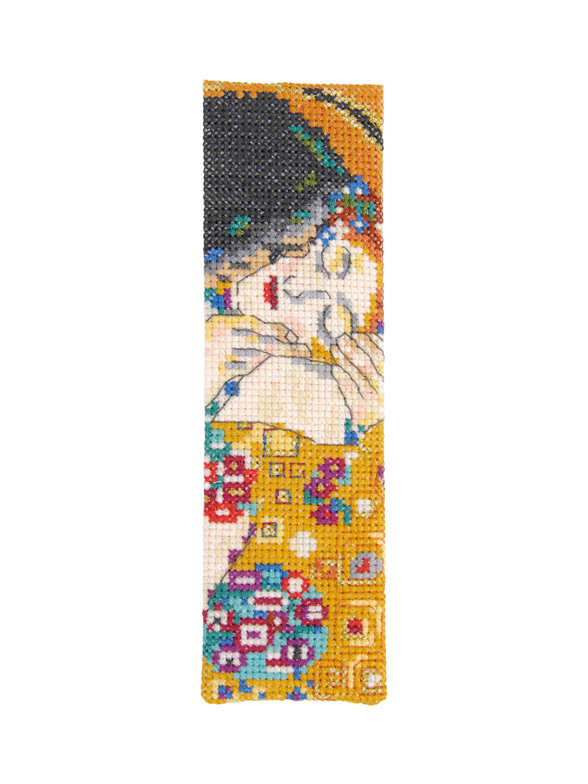 DMC The Kiss cross stitch bookmark kit - British product