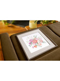 DMC vintage bouquet embroidery kit - British product