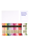 DMC vintage bouquet embroidery kit - British product