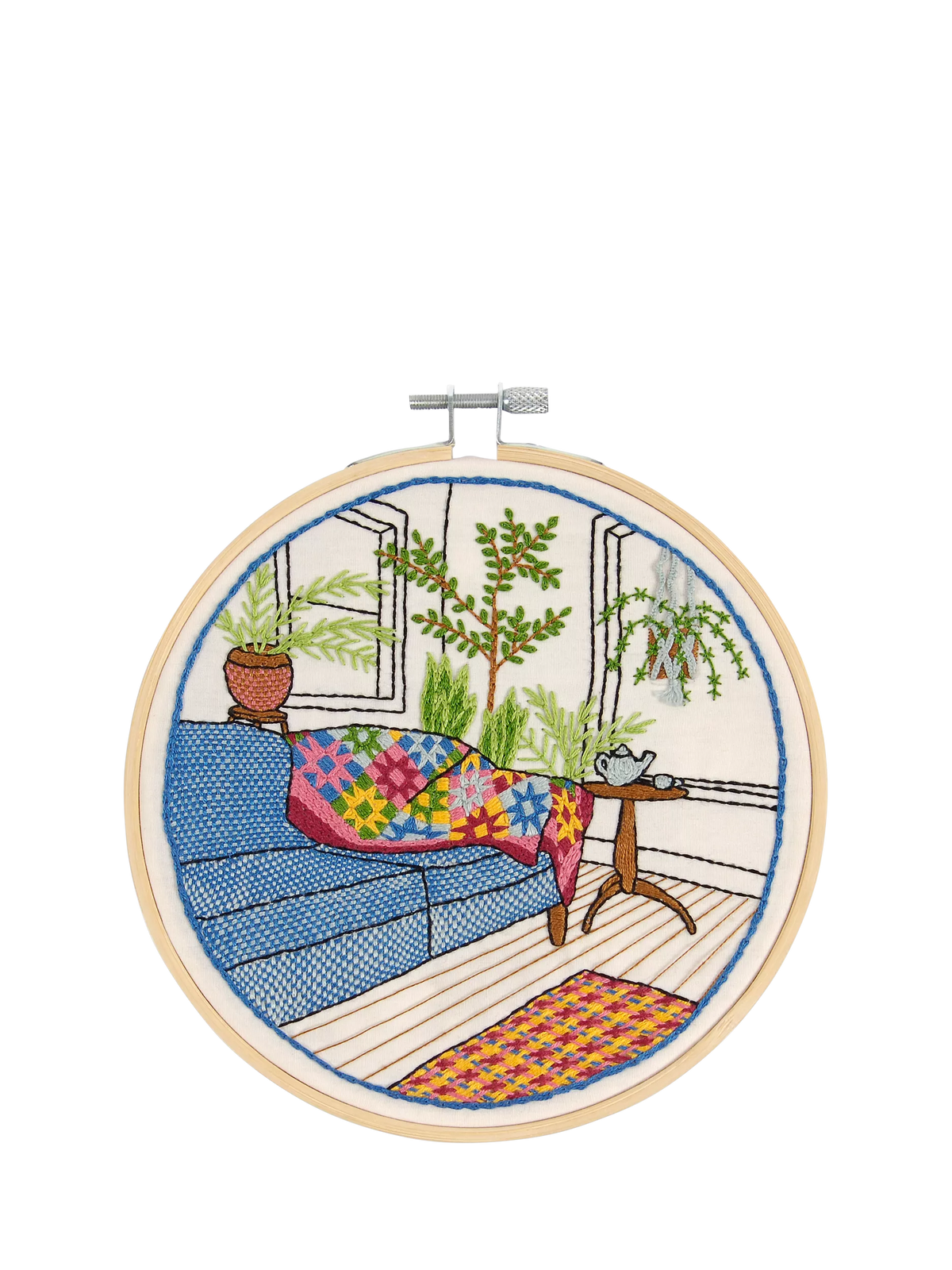 DMC Winter Garden Embroidery Kit - British product