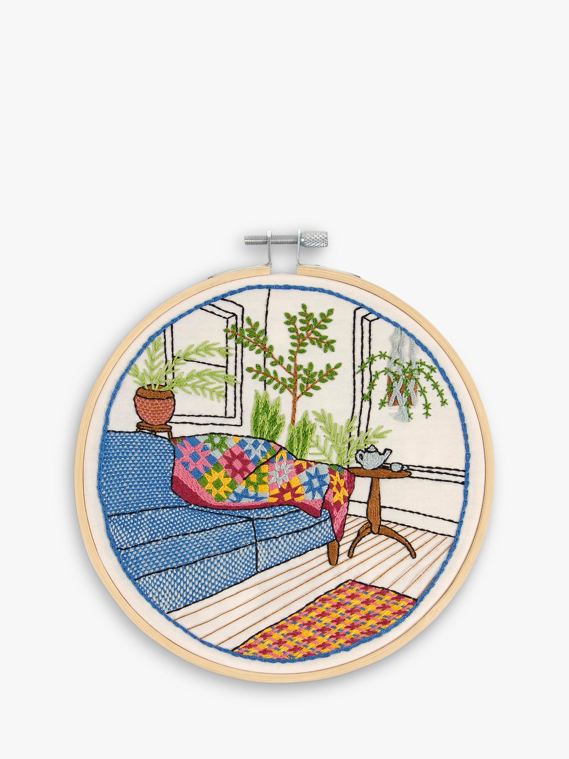 DMC Winter Garden Embroidery Kit - British product