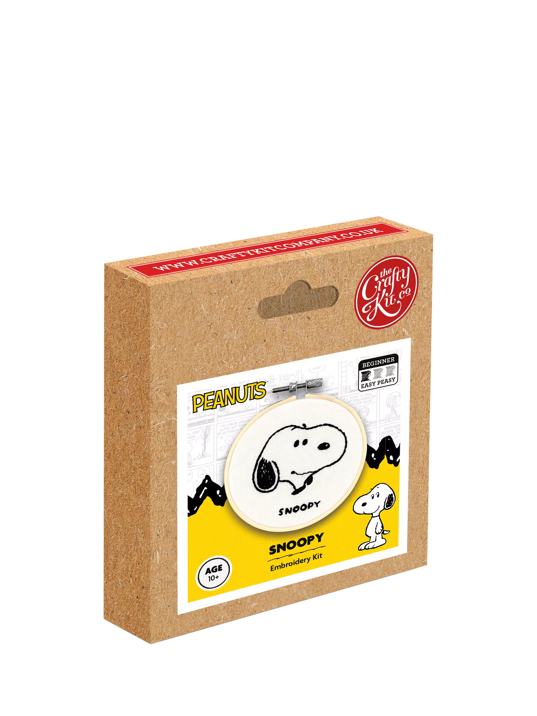 The Crafty Kit Company Snoopy Mini Embroidery Kit (British brand)