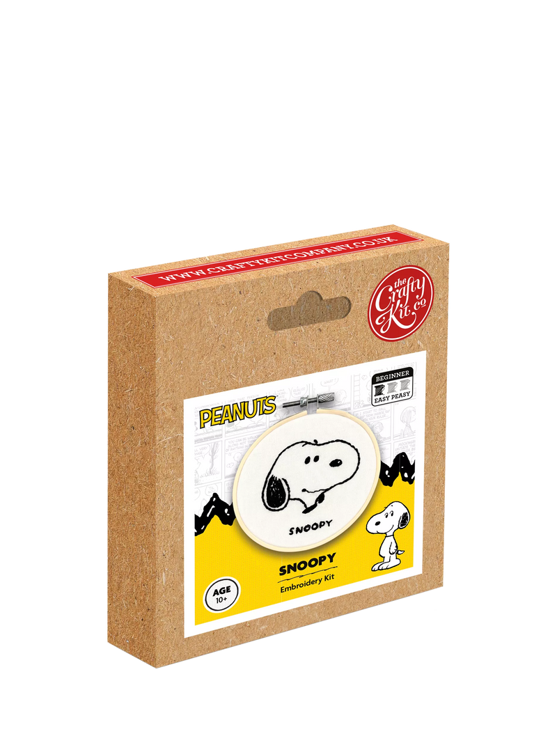 The Crafty Kit Company Snoopy Mini Embroidery Kit (British brand)