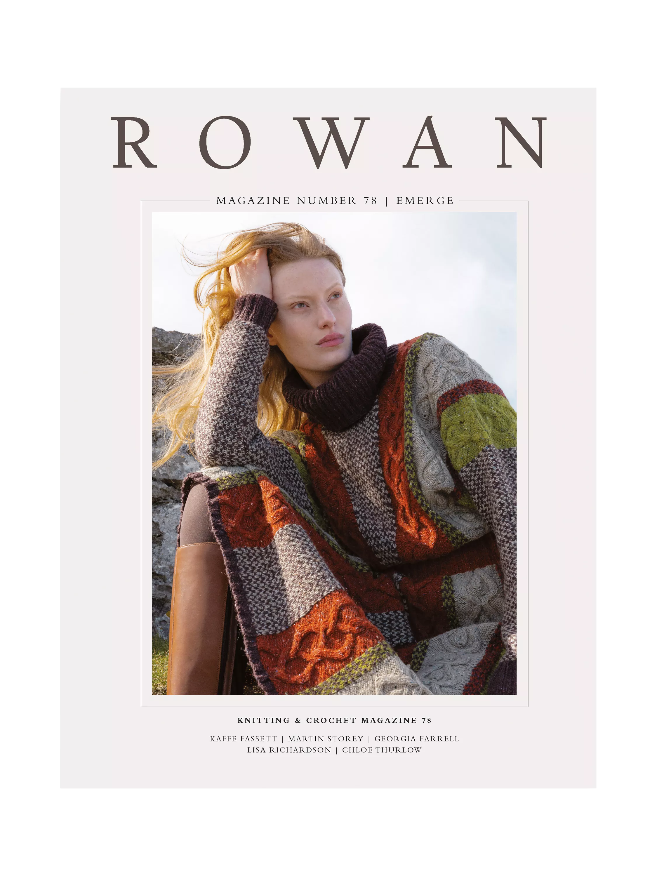 Rowan knitting magazine 78 paperback - British product