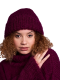 MODE at Rowan Como Mohair beanie scarf pattern, UK version