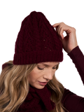 MODE at Rowan Bryony beanie and scarf knitting pattern, UK version