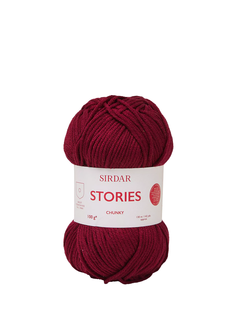 Sirdar Stories Chunky Knitting and Crochet Yarn, 100g