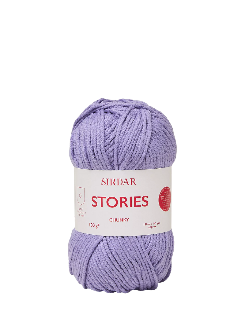 Sirdar Stories Chunky Knitting and Crochet Yarn, 100g