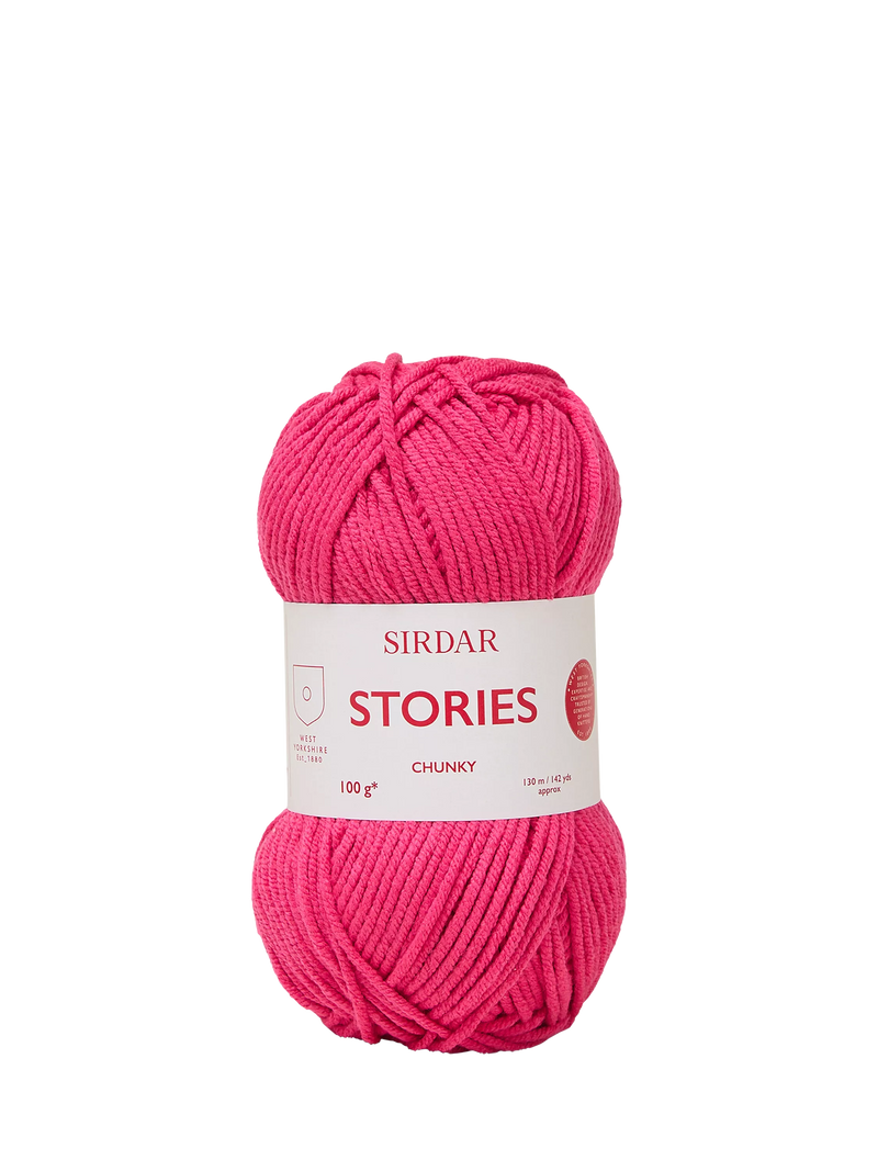 Sirdar Stories Chunky Knitting and Crochet Yarn, 100g