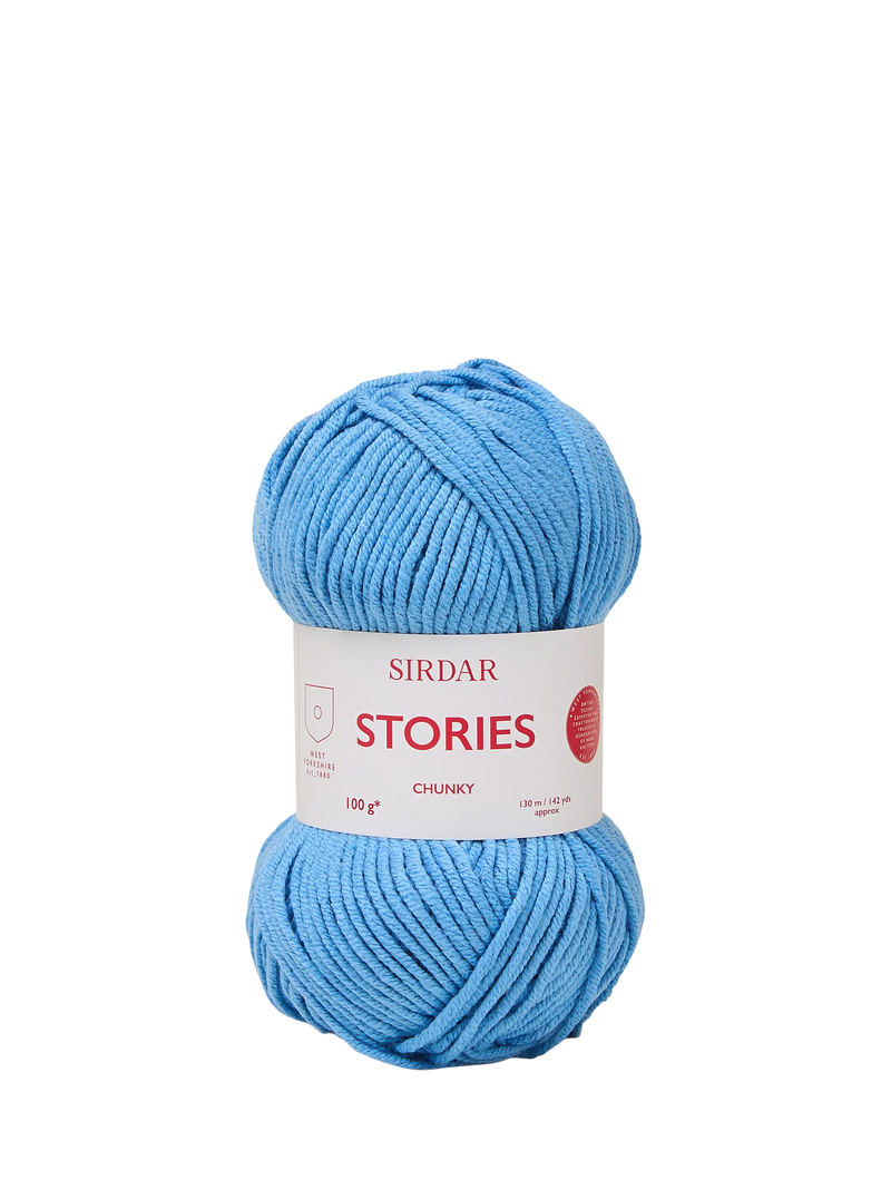 Sirdar Stories Chunky Knitting and Crochet Yarn, 100g