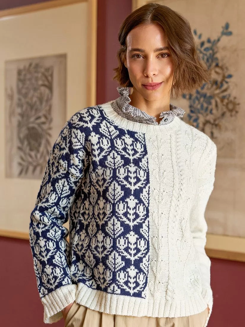 West Yorkshire Spinners Impressions Morris DK knitting pattern booklet, UK version