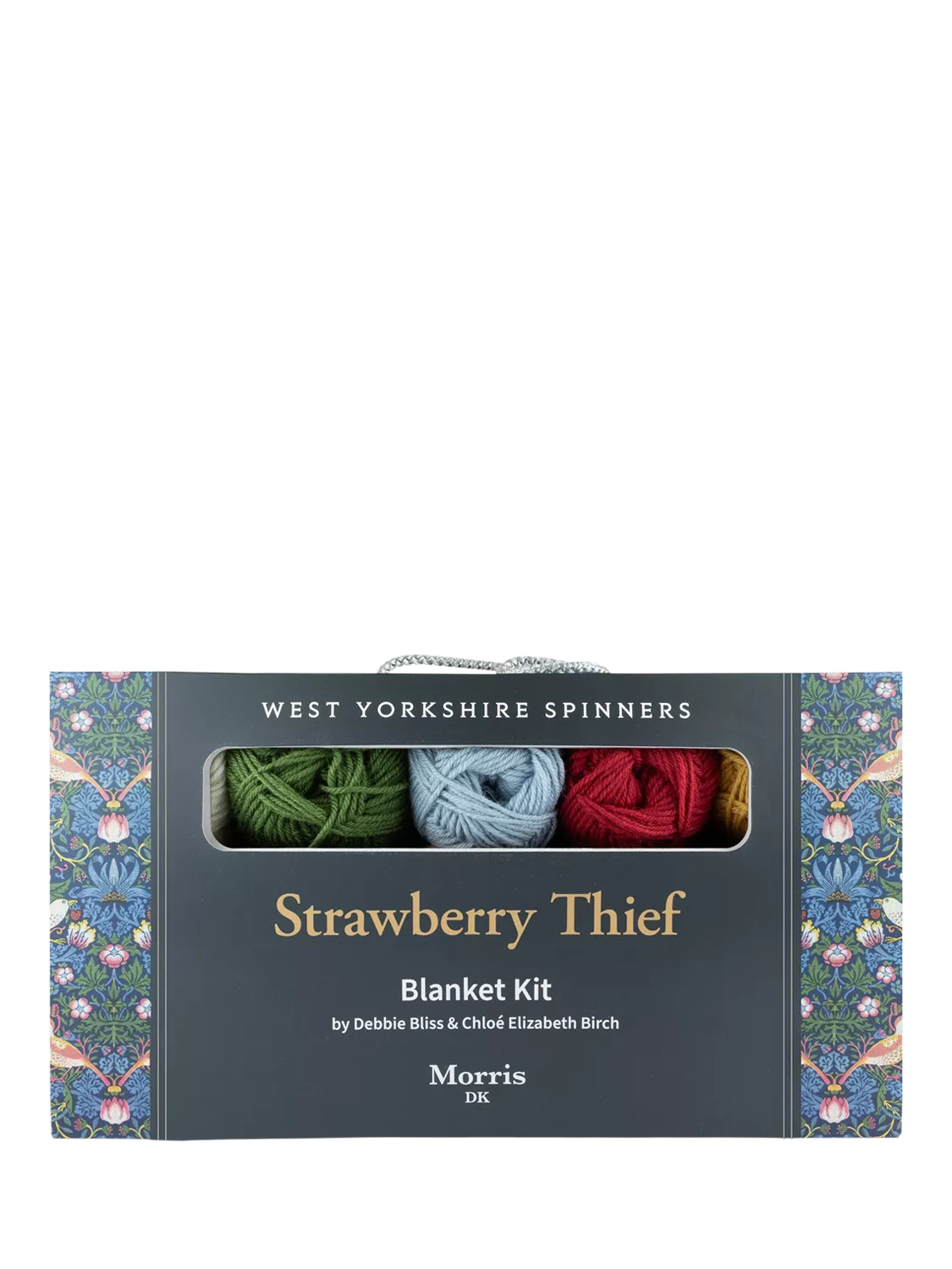 West Yorkshire Spinners Strawberry Thief blanket knitting kit (British brand)