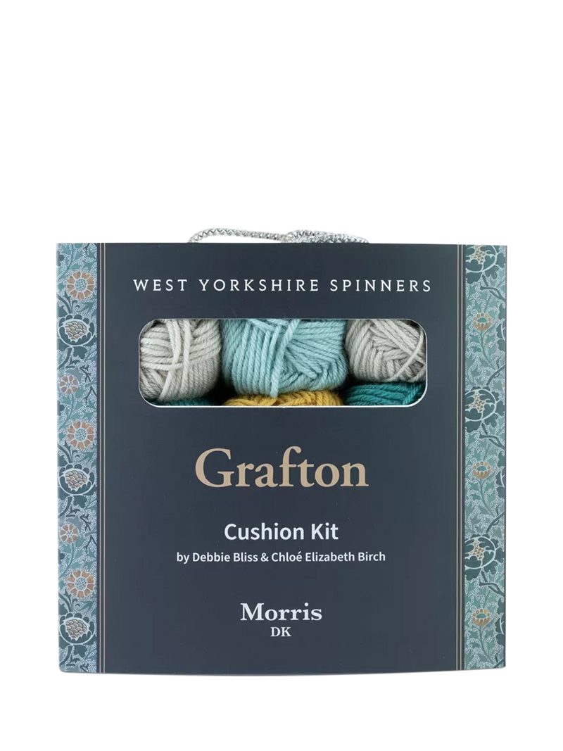 West Yorkshire Morris DK cushion knitting kit, UK version