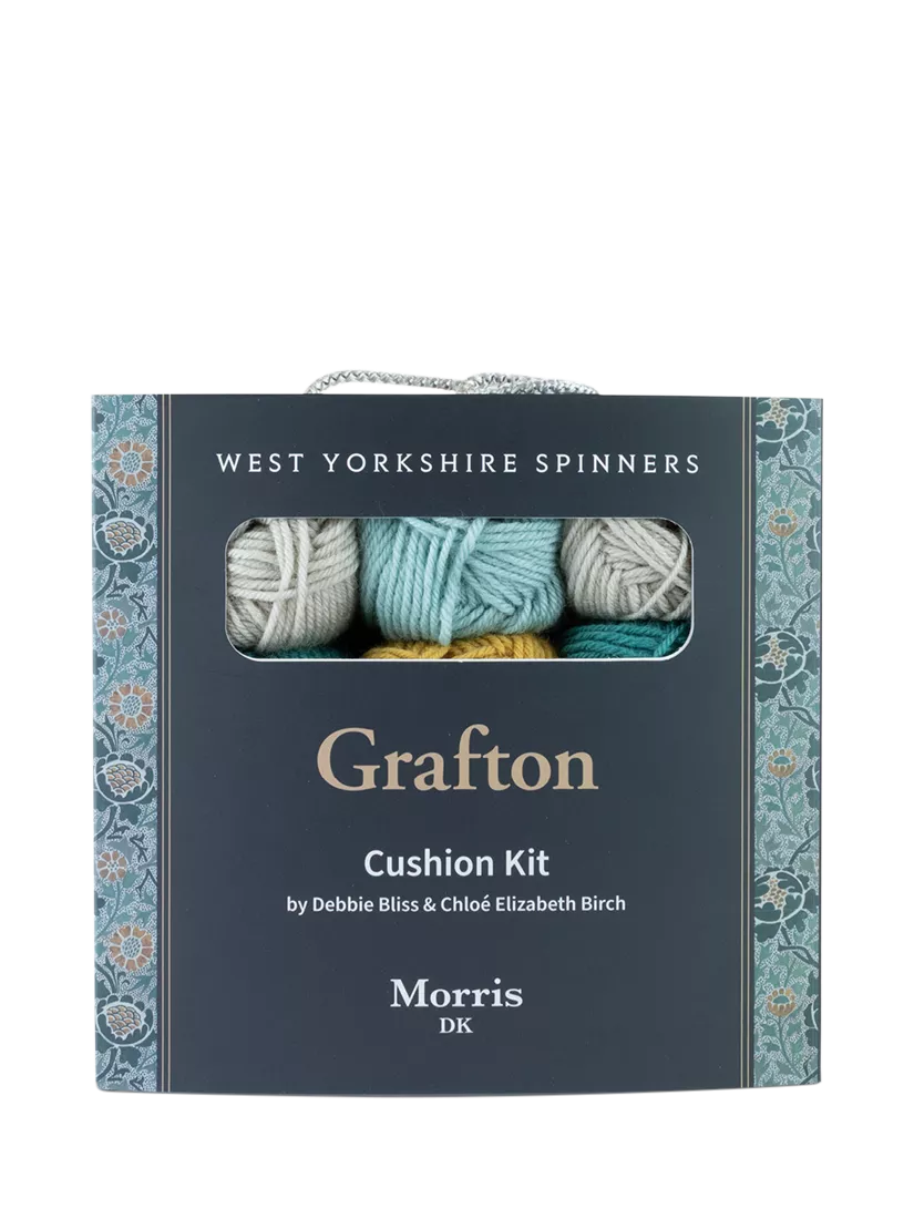 West Yorkshire Morris DK cushion knitting kit, UK version