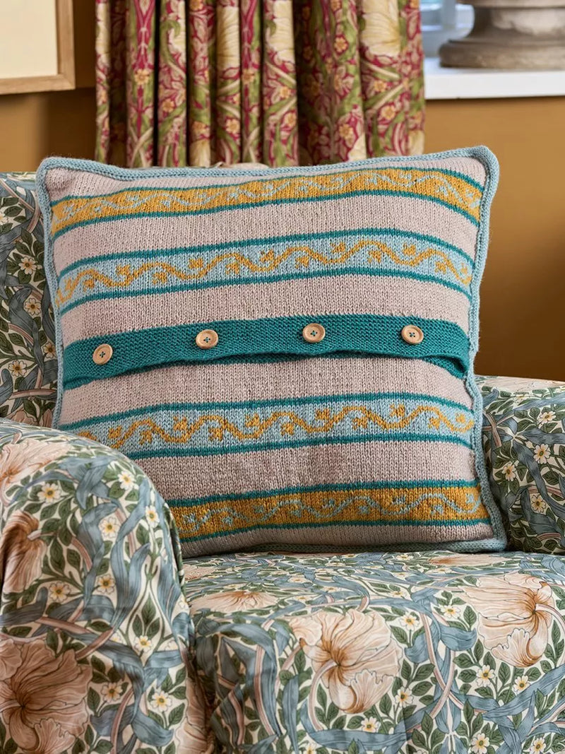 West Yorkshire Morris DK cushion knitting kit, UK version