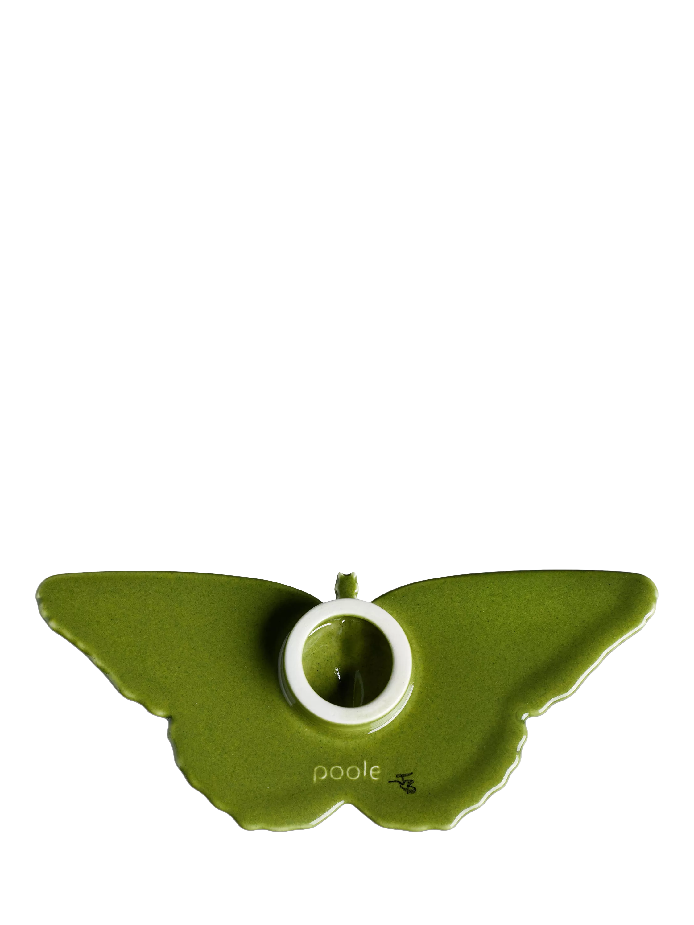 Poole Pottery butterfly ornaments Maya set of two - British product