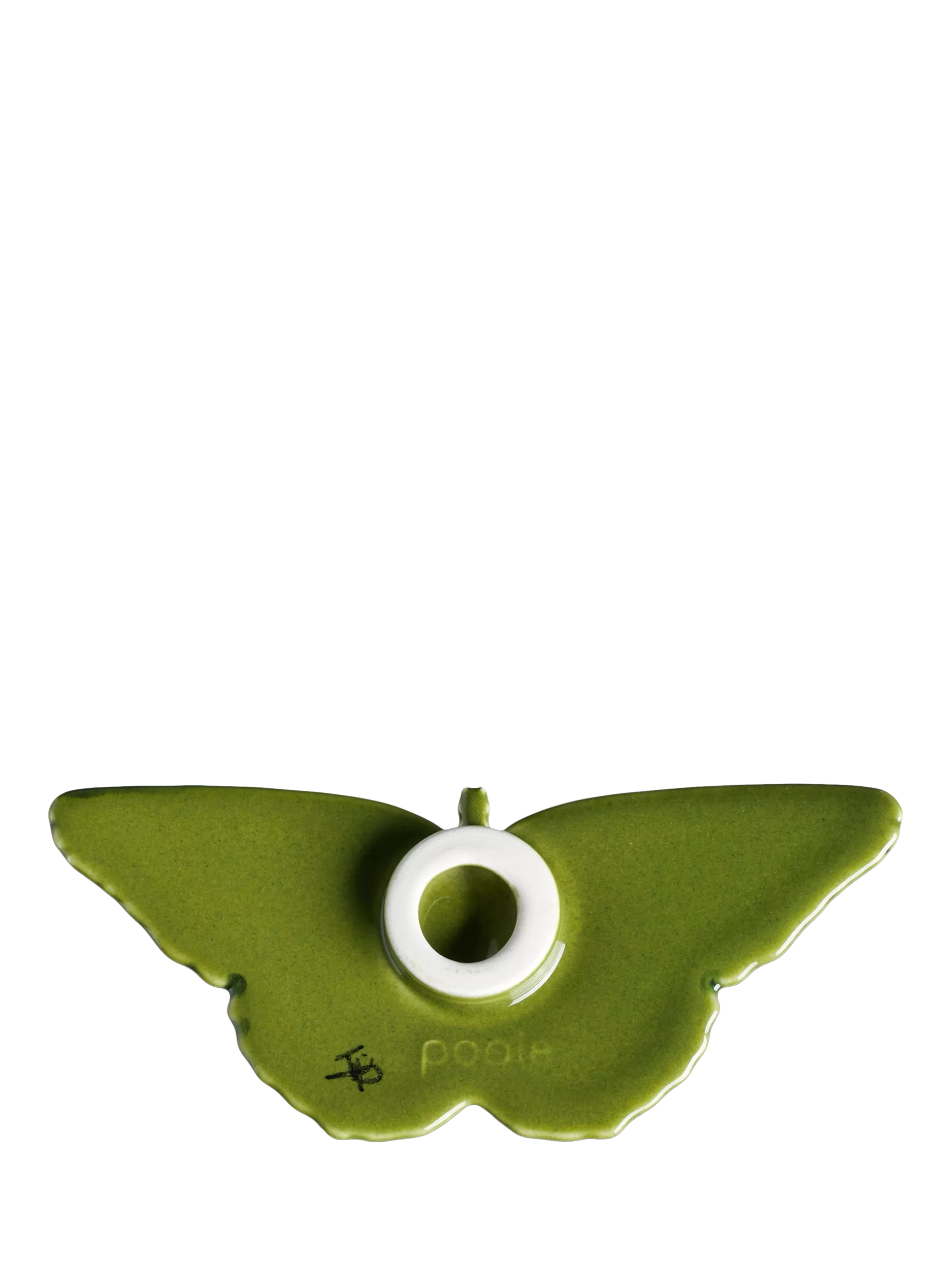 Poole Pottery butterfly ornaments Maya set of two - British product