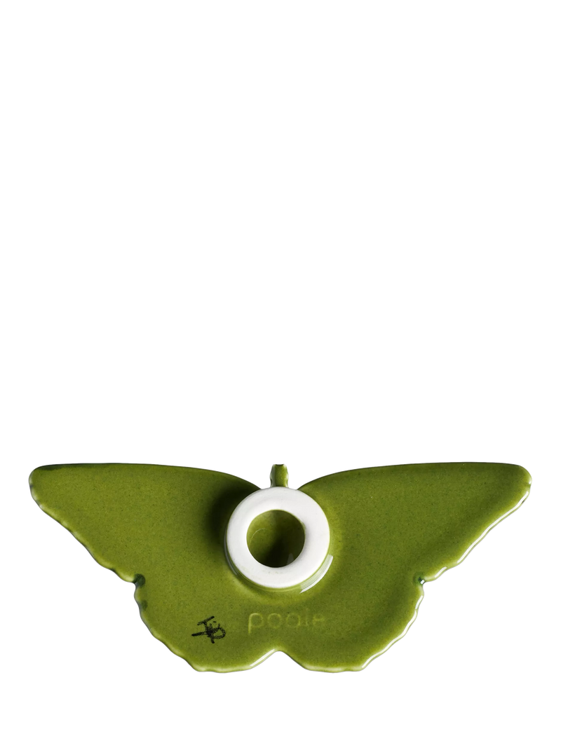 Poole Pottery butterfly ornaments Maya set of two - British product