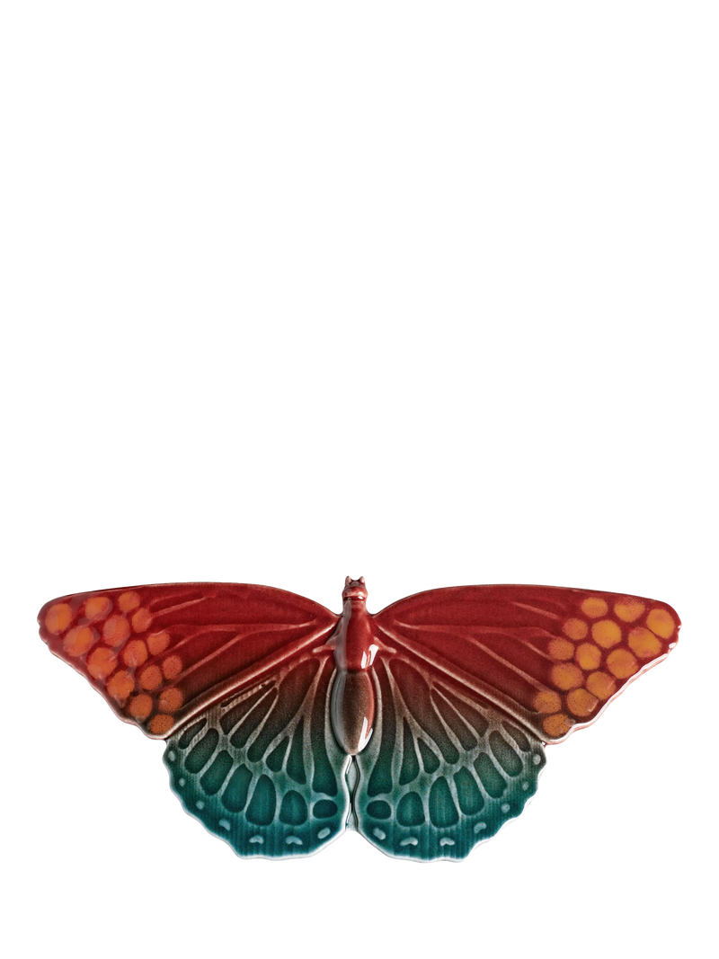 Poole Pottery butterfly ornaments Horizon set of 2, UK version