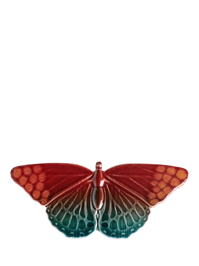 Poole Pottery butterfly ornaments Horizon set of 2, UK version