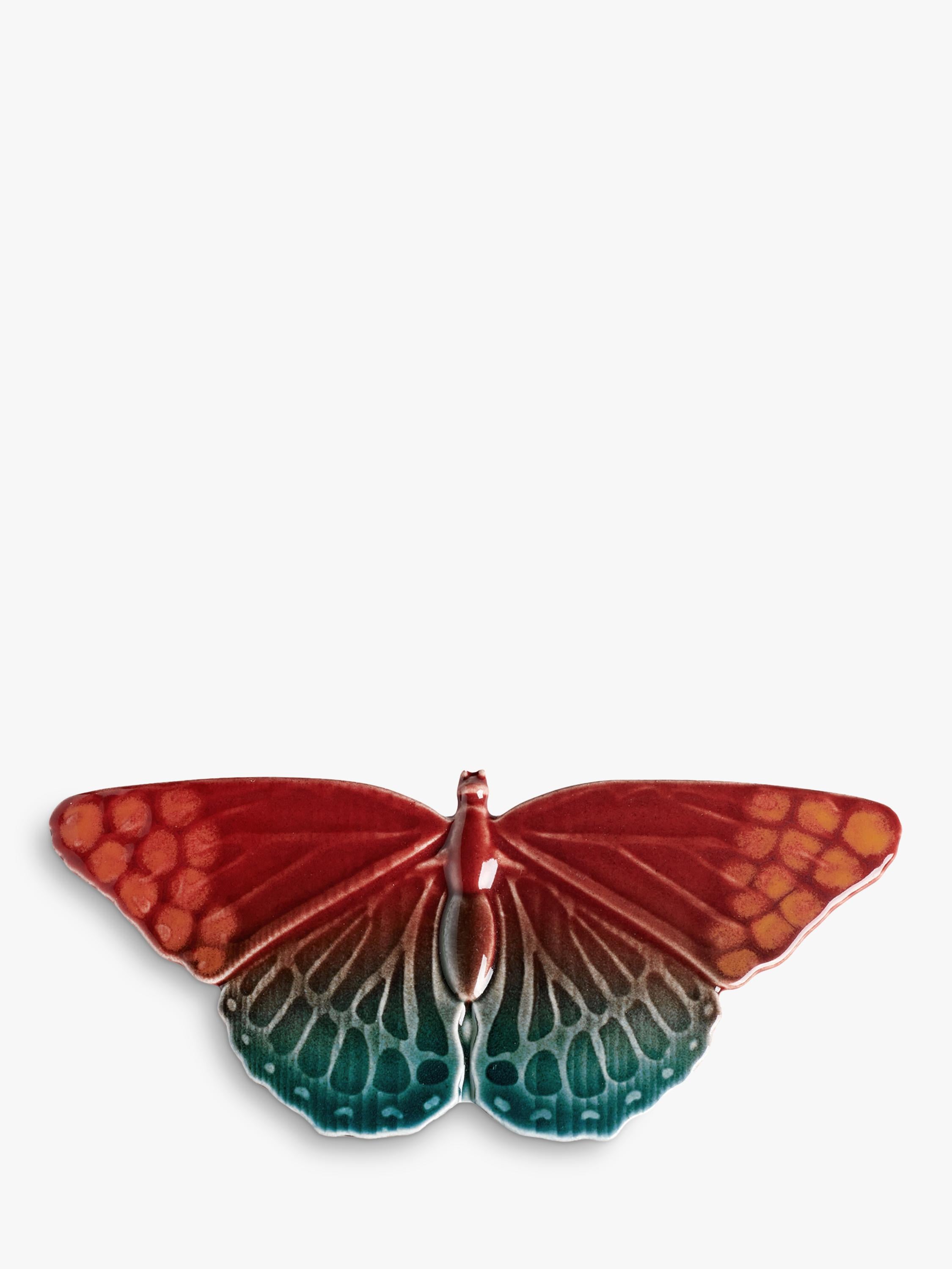 Poole Pottery butterfly ornaments Horizon set of 2, UK version