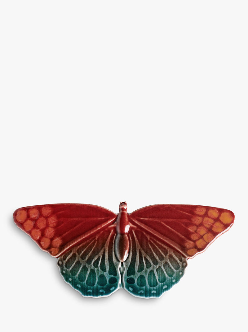 Poole Pottery butterfly ornaments Horizon set of 2, UK version
