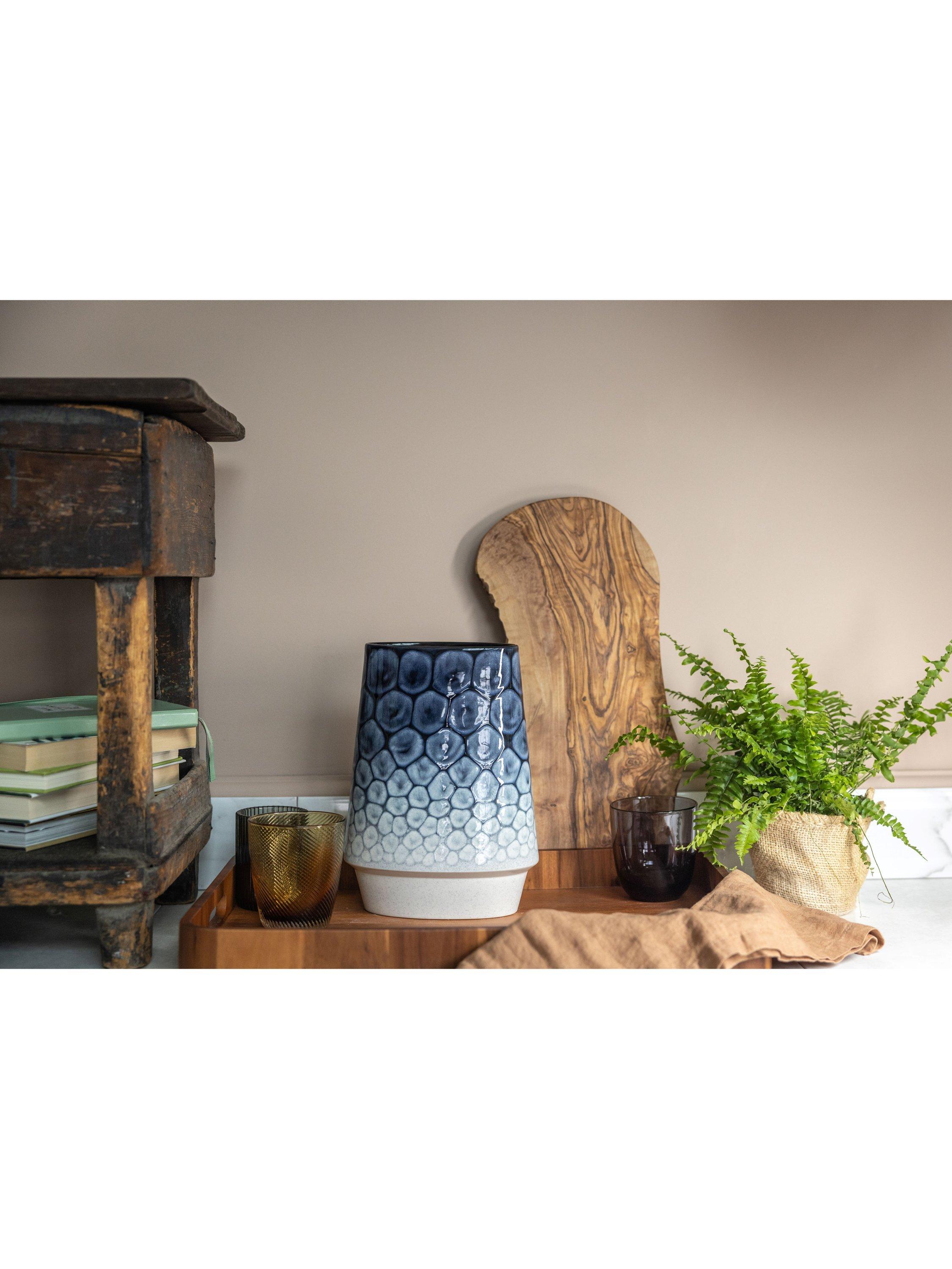 Poole Pottery Keystone Ocean vase 26cm - British product