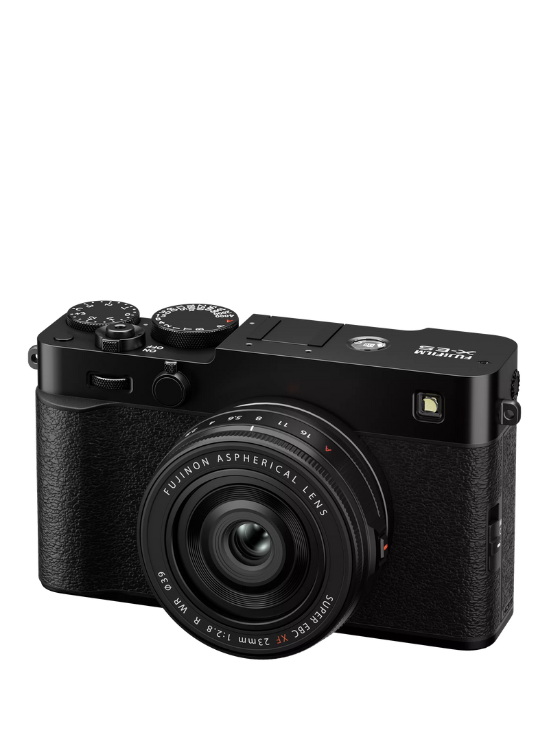 Fujifilm X-E5 Compact System Camera with XF 23mm Lens, 40.2MP, 4K Ultra HD