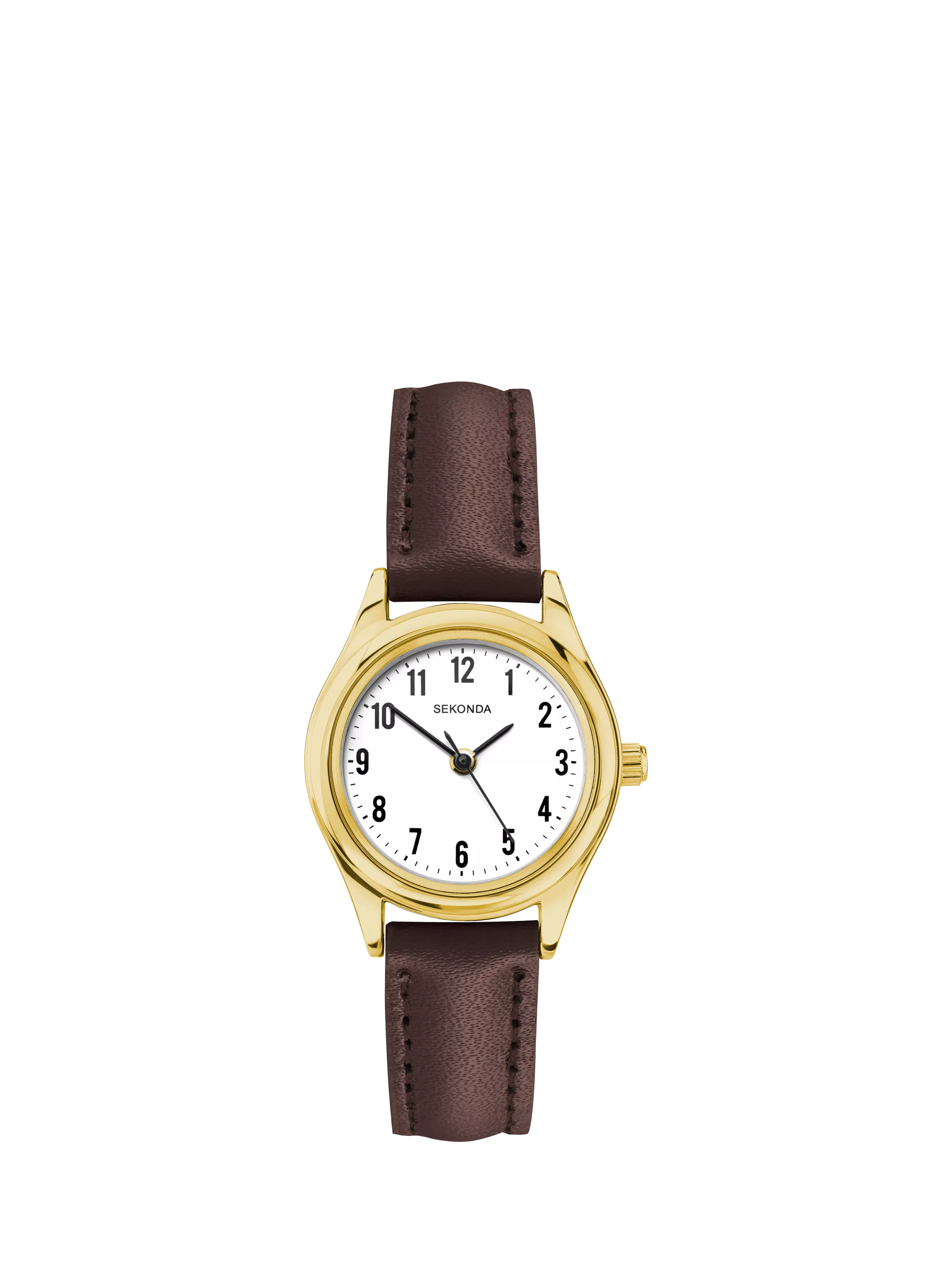 Sekonda Evans women's leather strap watch 25mm (British brand)