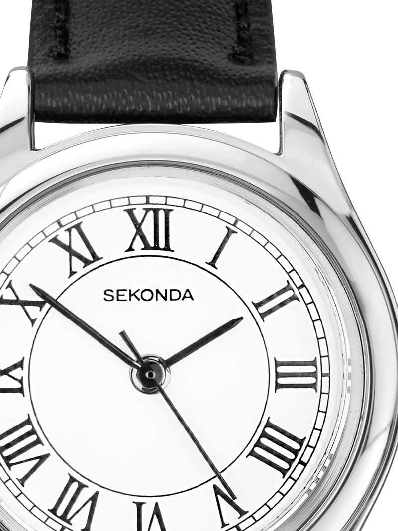 Sekonda Evans leather strap ladies watch - imported from the UK