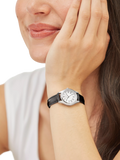 Sekonda Evans leather strap ladies watch - imported from the UK