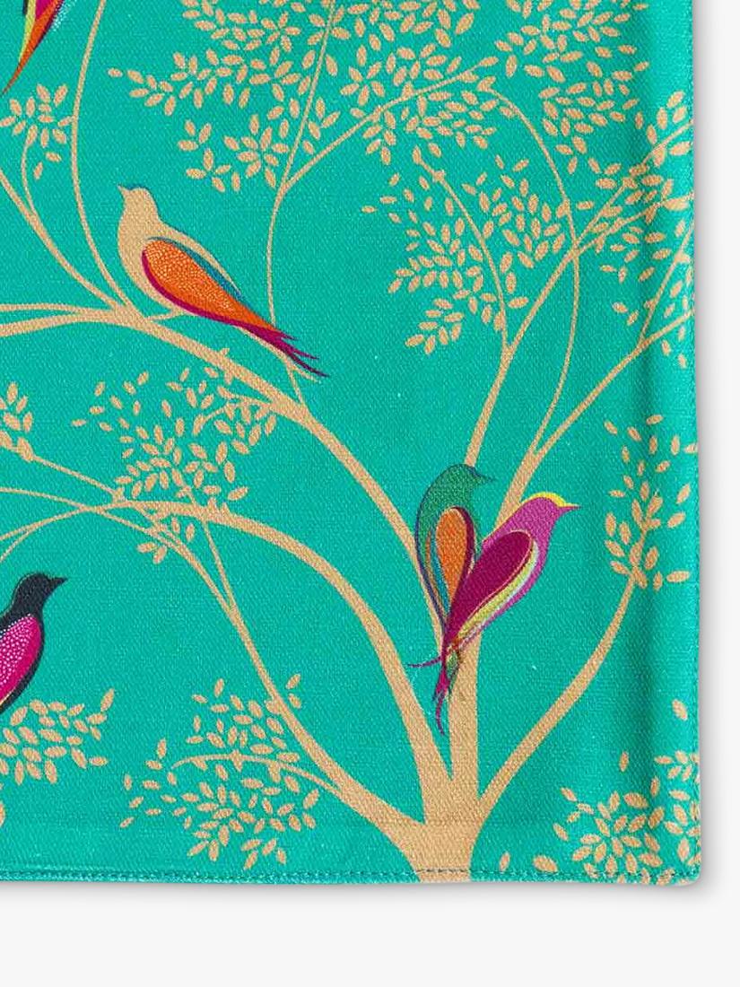 Sara Miller Chelsea Birds cotton napkins set of 2 green (British brand)