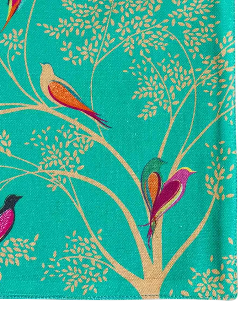 Sara Miller Chelsea Birds cotton napkins set of 2 green (British brand)