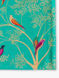 Sara Miller Chelsea Birds cotton napkins set of 2 green (British brand)