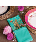 Sara Miller Chelsea Birds cotton napkins set of 2 green (British brand)