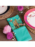 Sara Miller Chelsea Birds cotton napkins set of 2 green (British brand)