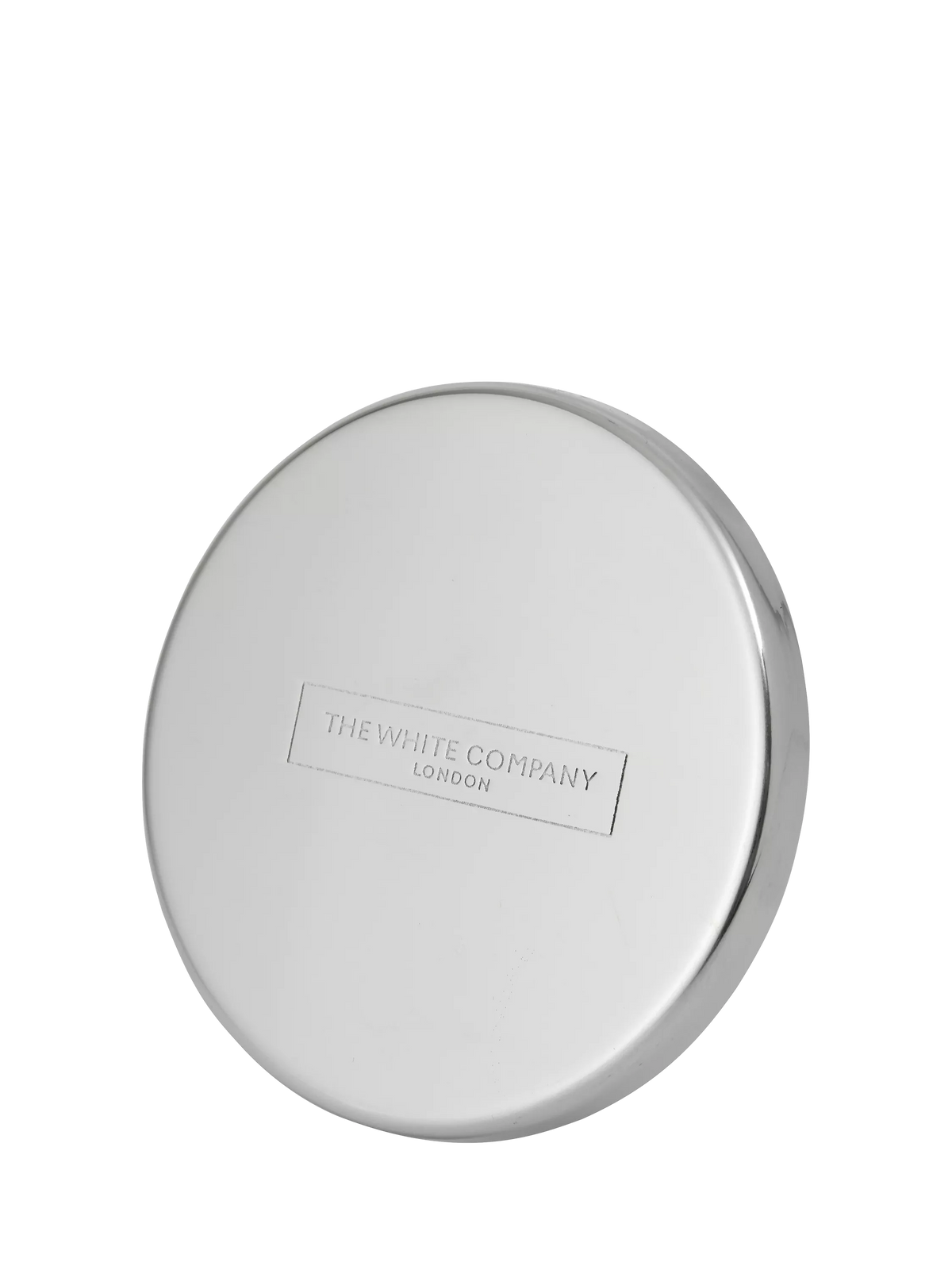 The White Company stainless steel candle lid 7.5cm - British product