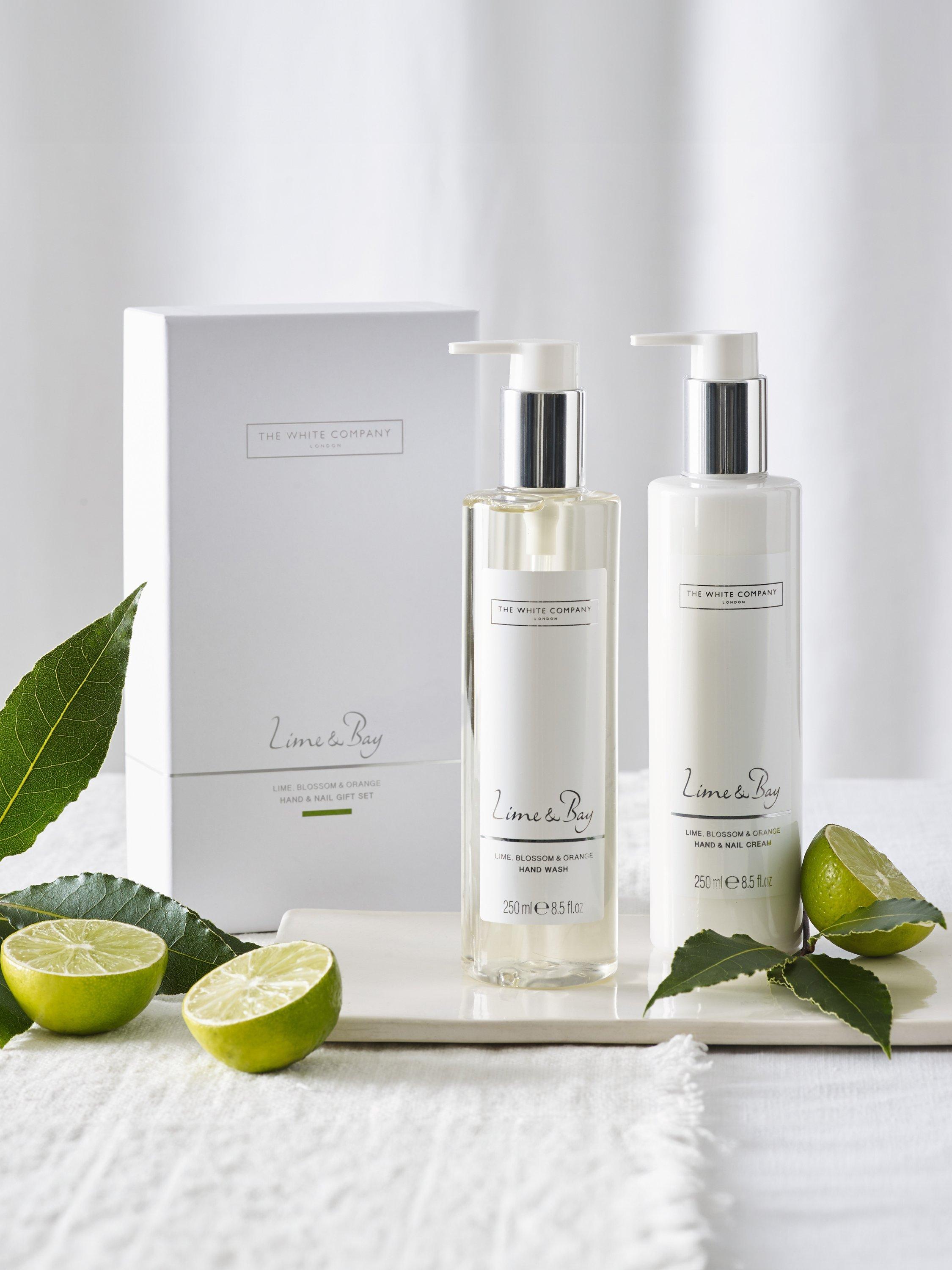 The White Company Lime & Bay gift set, imported from the UK