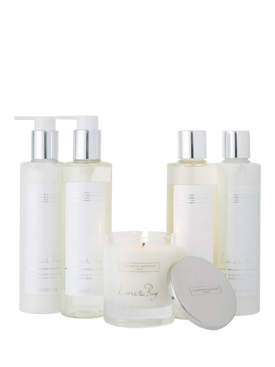 John Lewis The White Company Lime & Bay Indulgence Gift Set- Buy online at McGrocer