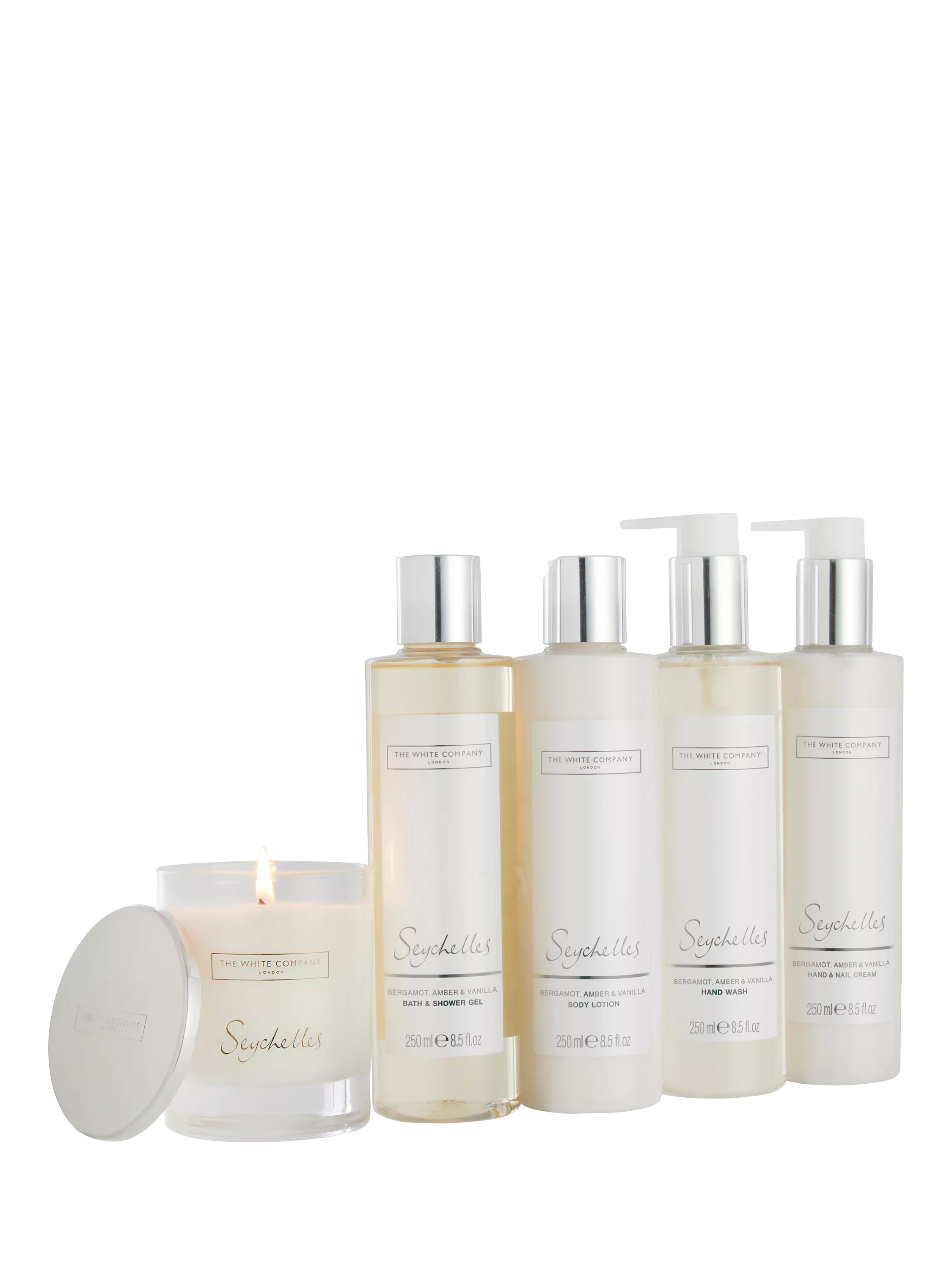 The White Company Seychelles Indulgence gift set, imported from the UK