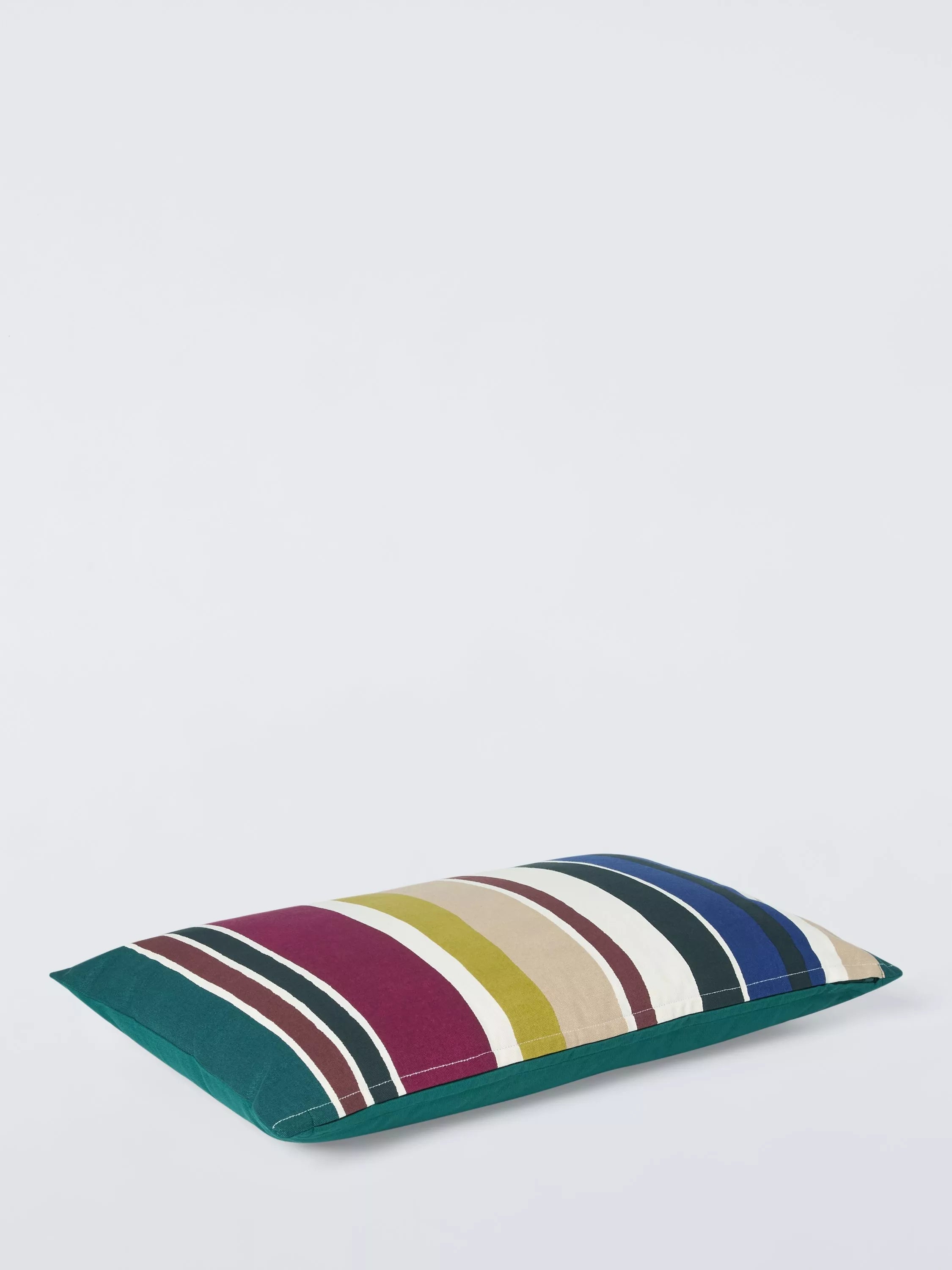 John Lewis navy stripe cushion 35x55cm, UK version