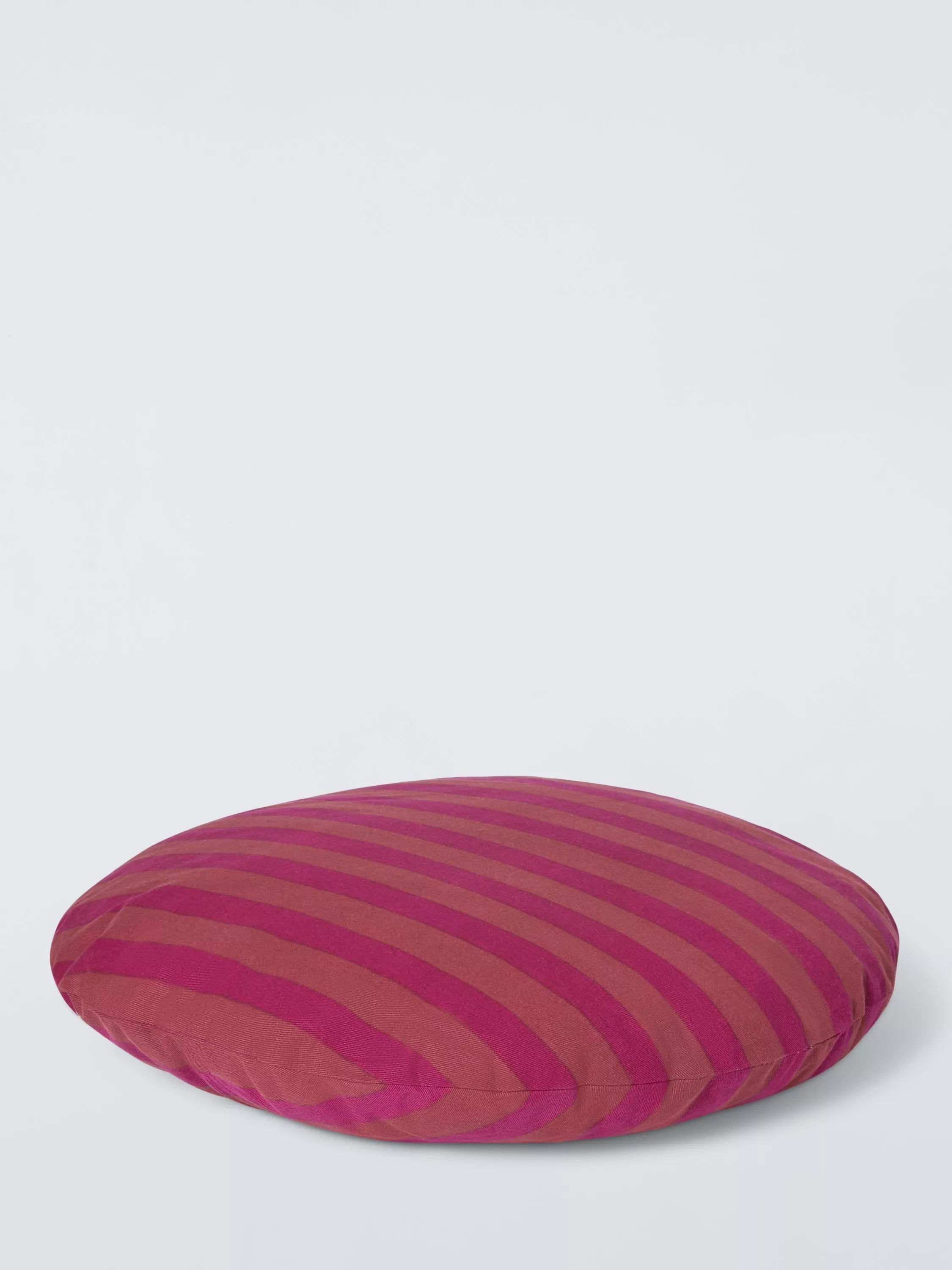 John Lewis striped round cushion 50x50cm - British product