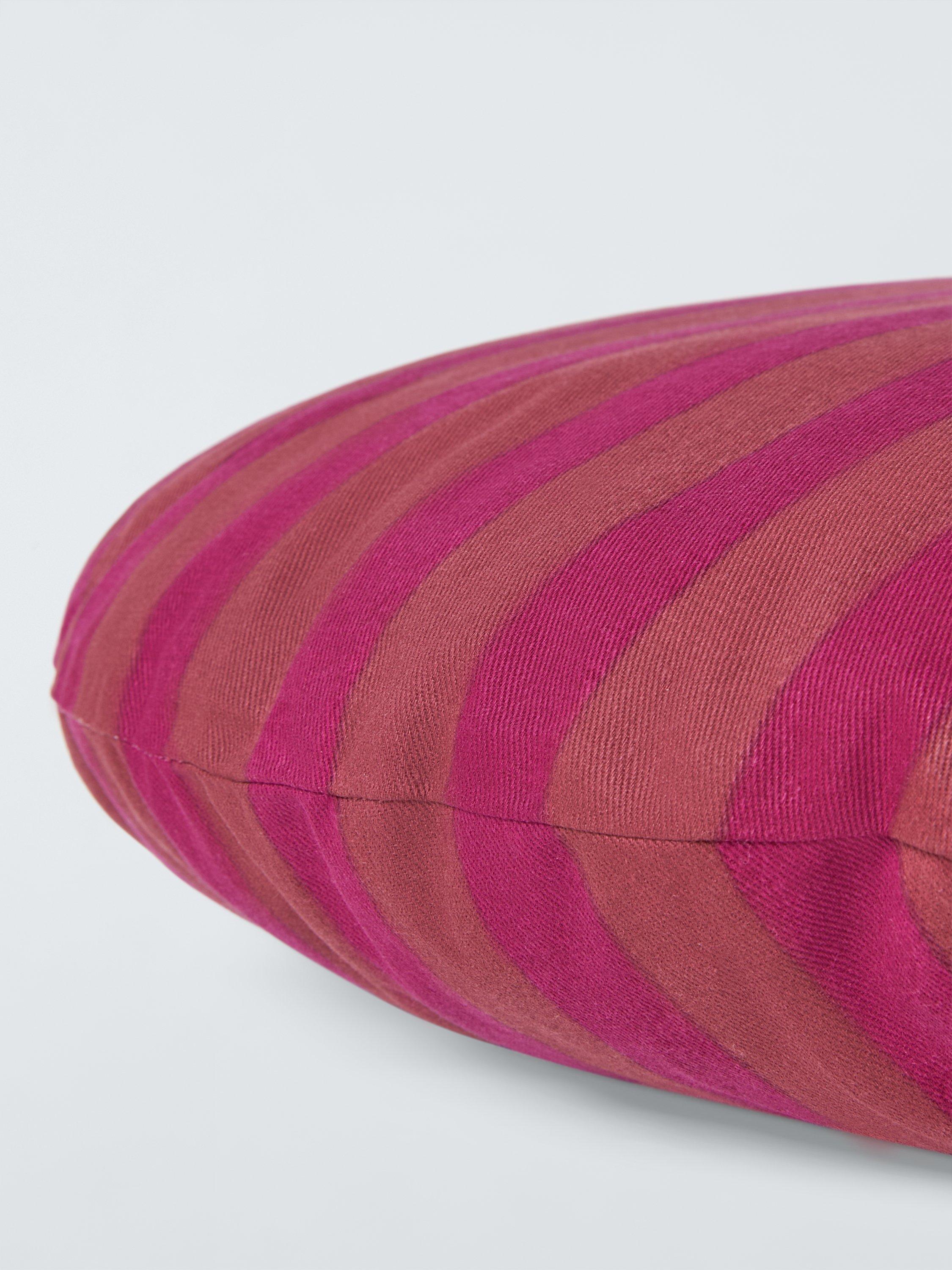 John Lewis striped round cushion 50x50cm - British product