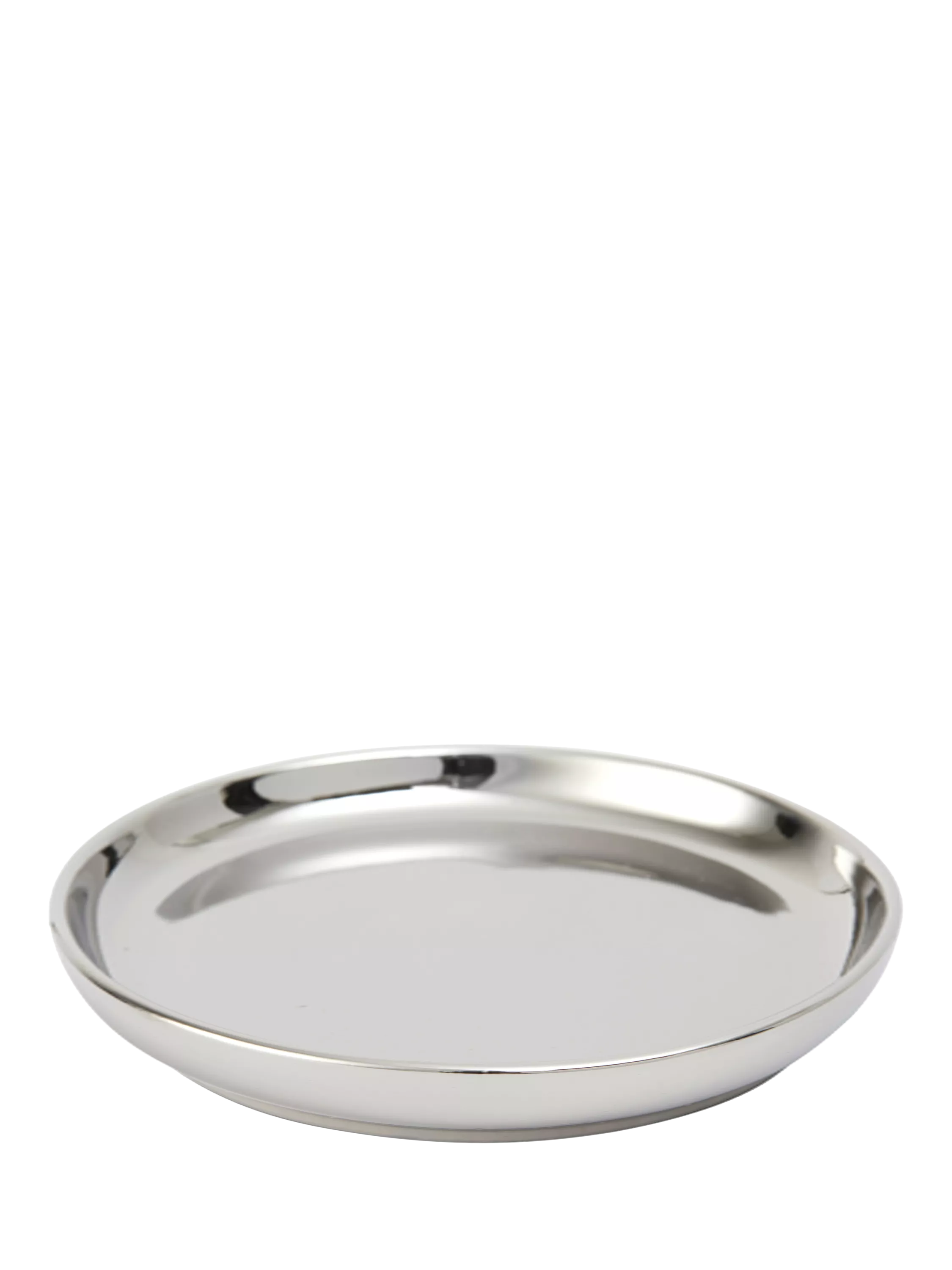 The White Company stainless steel plate 8cm (British brand)