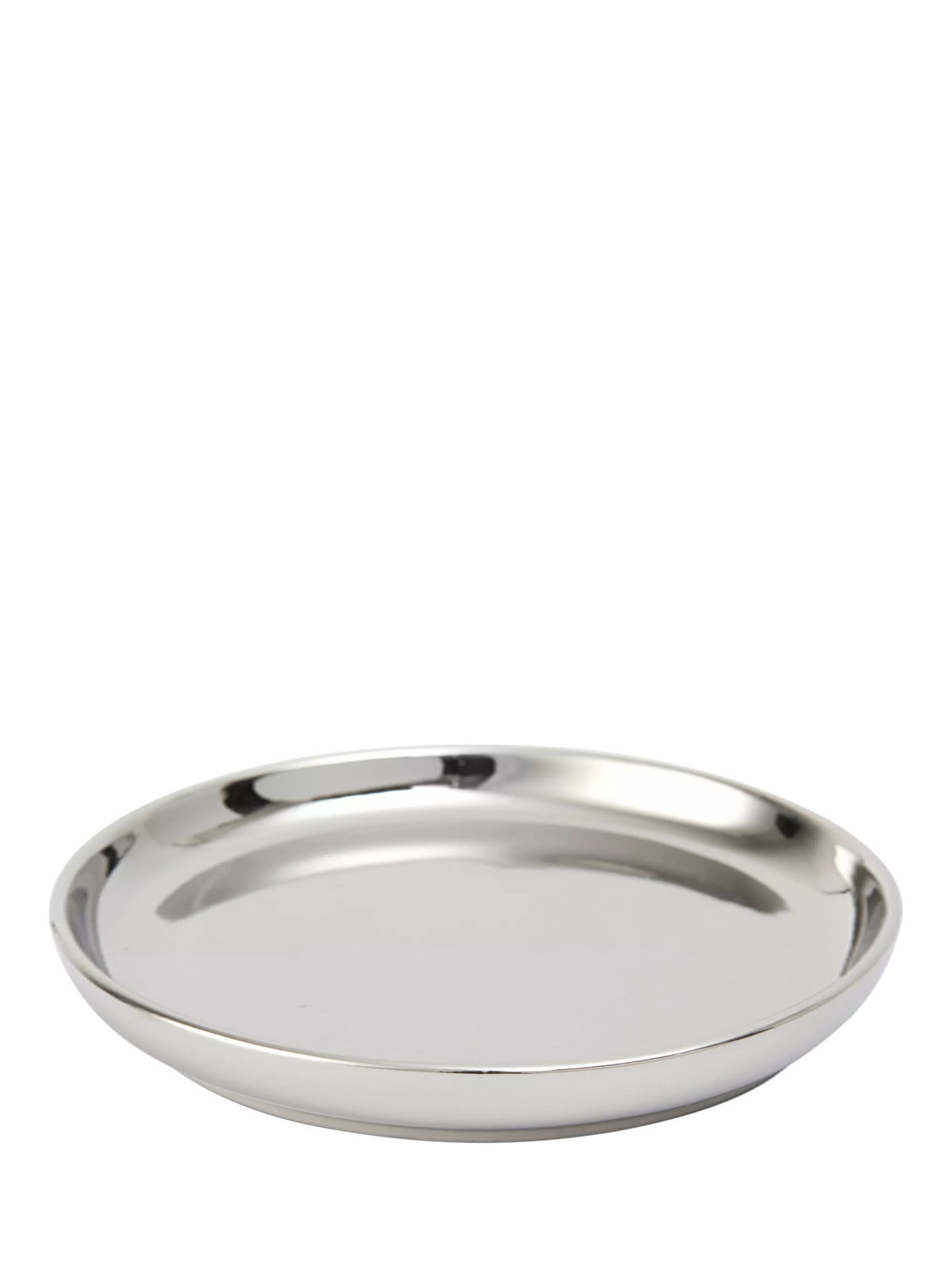 The White Company stainless steel plate 8cm (British brand)