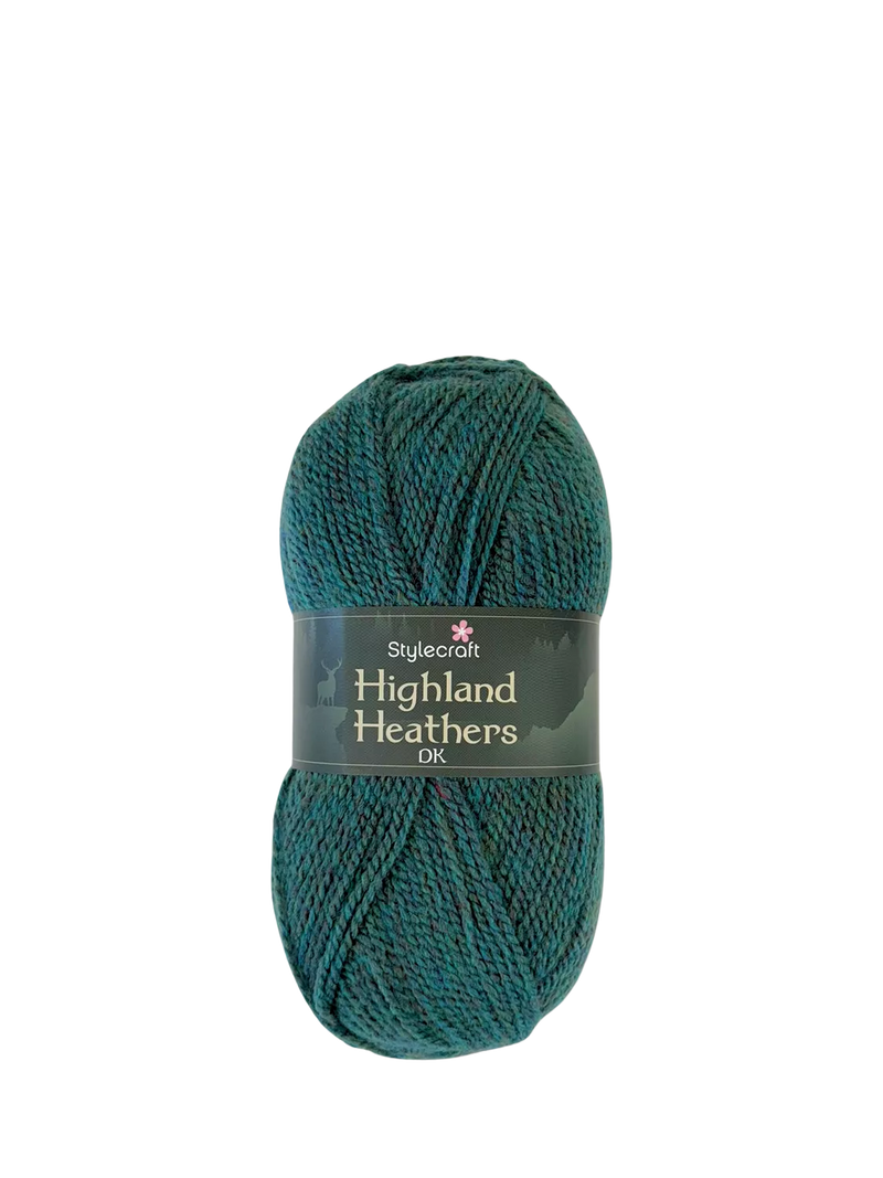Stylecraft Highland Heathers DK yarn 100g (British brand)