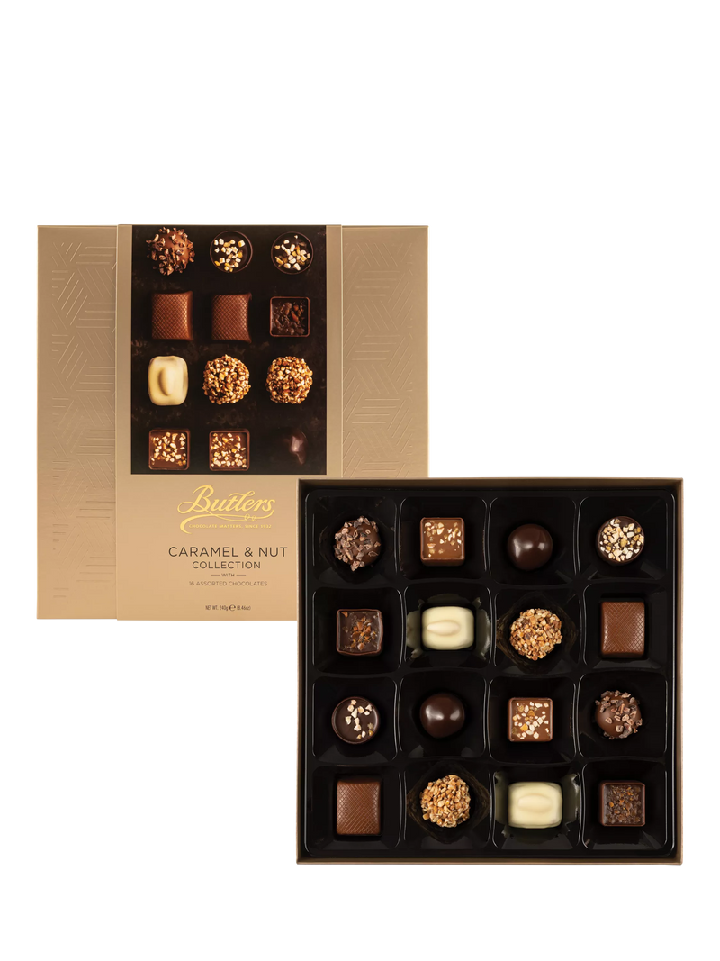 Butlers Caramel & Nut Chocolate Collection 240g (British brand)